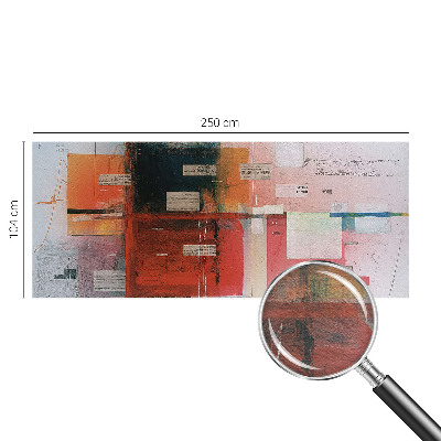 Stenska fototapeta flis z abstraktno kompozicijo