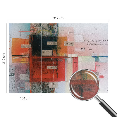 Stenska fototapeta flis Abstraktna kompozicija