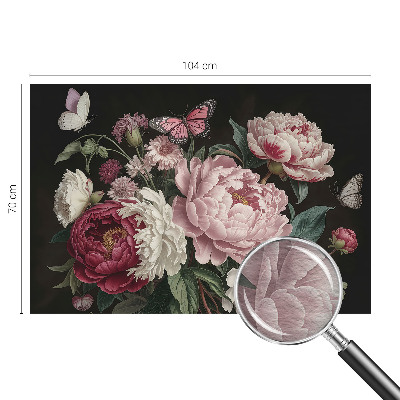 Tiskana fototapeta flis Potonike in metulji