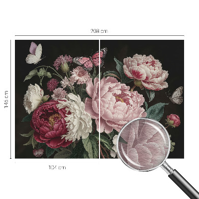 Tiskana fototapeta flis Potonike in metulji