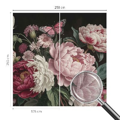 Tiskana fototapeta flis Potonike in metulji