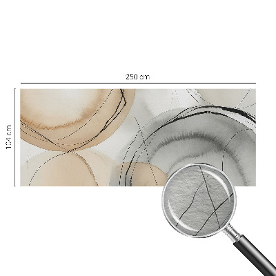 Fototapeta za steno z geometrijskim motivom za ustvarjanje harmoničnega videza