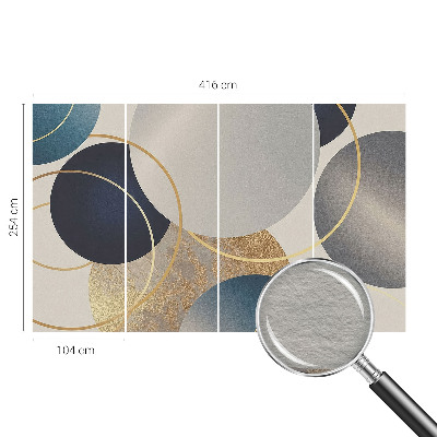 Visokokakovostna fototapeta Ustvarjalni krogi