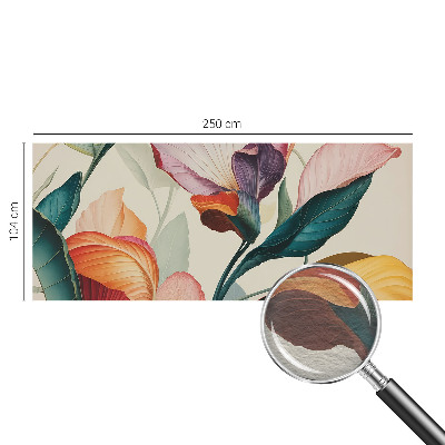 Dekorativna fototapeta Barvite rože