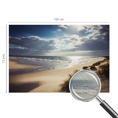 Stenska dekoracija fototapeta z motivom sijajne obale