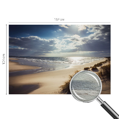 Stenska dekoracija fototapeta z motivom sijajne obale