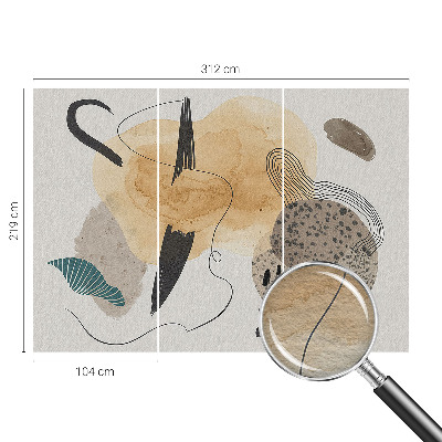 Fototapeta s tiskom Abstraktna kompozicija