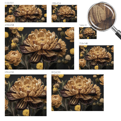 Flis fototapeta Cvetlična eleganca