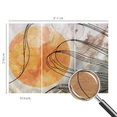 Fototapeta za dnevno sobo Harmonična abstrakcija