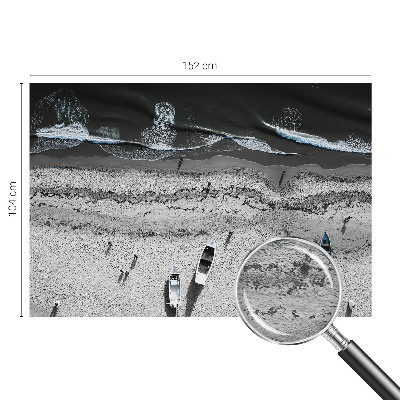 Netkana fototapeta Mir na plaži