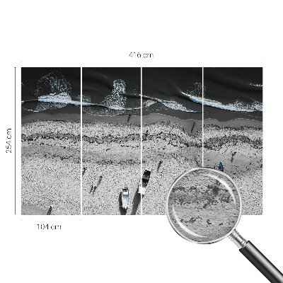 Netkana fototapeta Mir na plaži