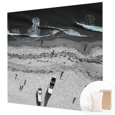 Netkana fototapeta z motivom mirne plaže