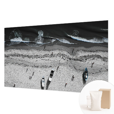 Netkana fototapeta z motivom mirne plaže