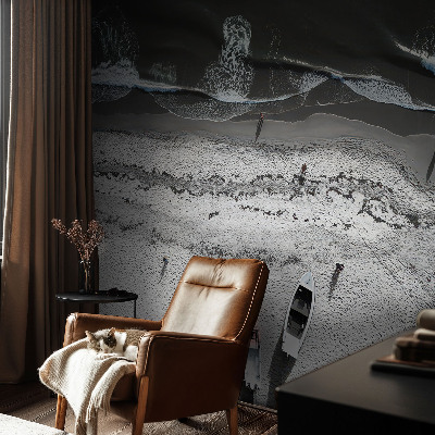 Netkana fototapeta Mir na plaži