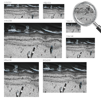 Netkana fototapeta Mir na plaži