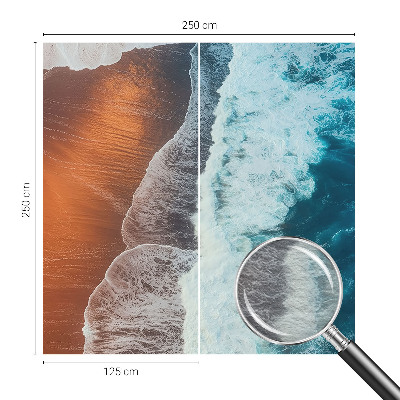 Stenska fototapeta flis Morska simbioza