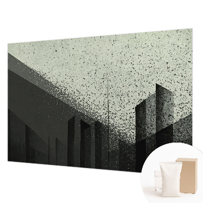 Fototapeta za steno z motivom geometrije mesta