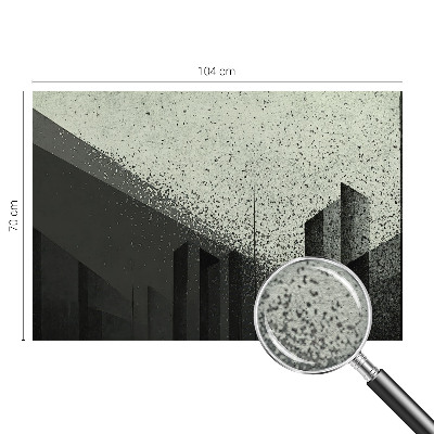 Fototapeta za steno z motivom geometrije mesta