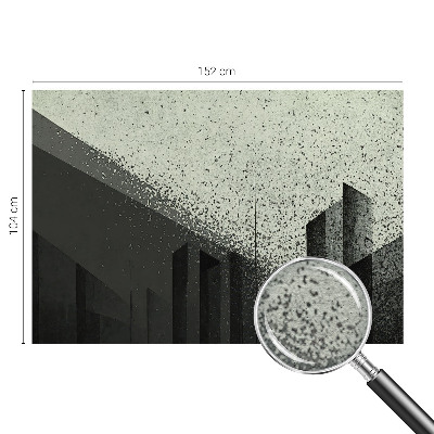 Fototapeta za steno z motivom geometrije mesta