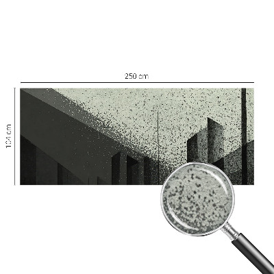 Fototapeta za steno z motivom geometrije mesta