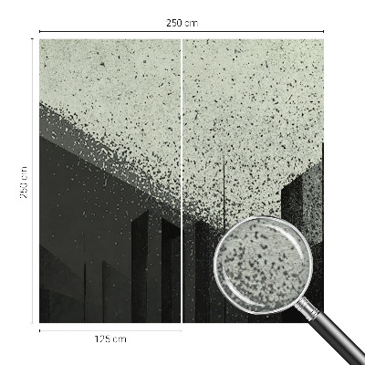 Fototapeta za steno z motivom geometrije mesta