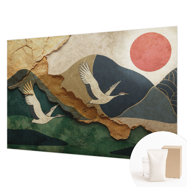 Flis fototapeta za otroško sobo Žerjavi vzhoda