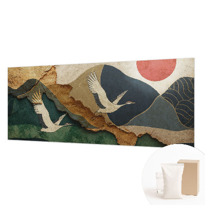 Flis fototapeta za otroško sobo Žerjavi vzhoda