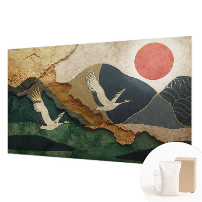 Flis fototapeta za otroško sobo Žerjavi vzhoda