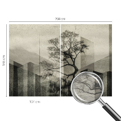 Visokokakovostna fototapeta z motivom surove elegance