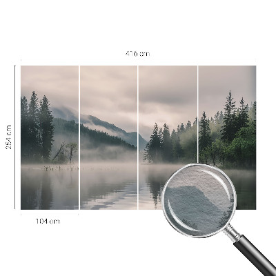 Moderna fototapeta z motivom atmosferskega jezera