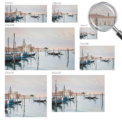 Stenska dekoracija fototapeta Beneška pokrajina