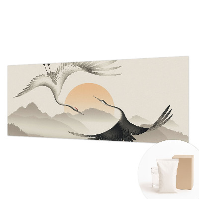 Netkana fototapeta Vzhodni žerjavi