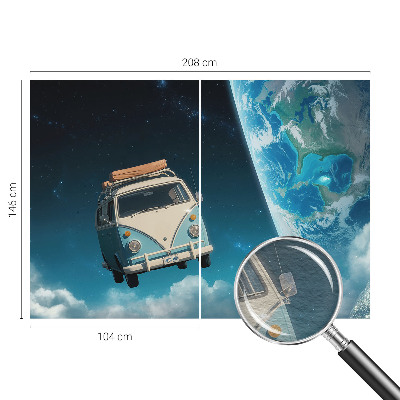 Stenska fototapeta flis Vesoljsko potovanje