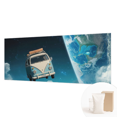Stenska fototapeta flis z motivom vesoljskega potovanja