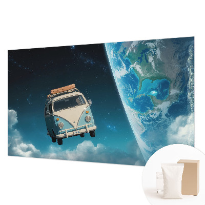Stenska fototapeta flis z motivom vesoljskega potovanja