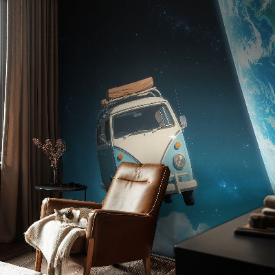 Stenska fototapeta flis Vesoljsko potovanje