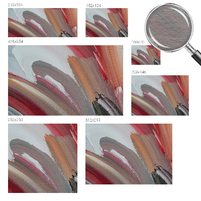 Tiskana fototapeta flis Slikarski izraz