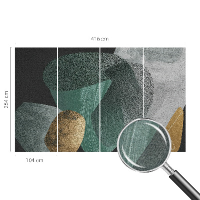 Fototapeta po meri z abstraktno geometrijo po meri