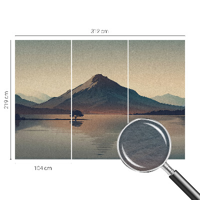 Fototapeta za spalnico z motivom gorske pokrajine