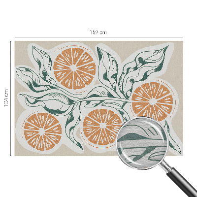 Fototapeta za dnevno sobo Vzorci sadja