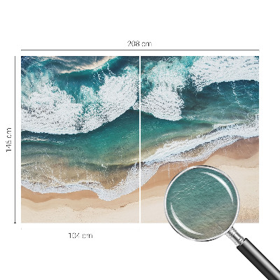 Flis fototapeta za otroško sobo Morski valovi