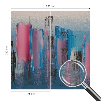 Stenska fototapeta flis z motivom abstraktnih črt