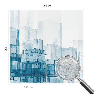 Flis fototapeta Prozorne kocke