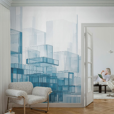 Flis fototapeta s motivom prozornih kock