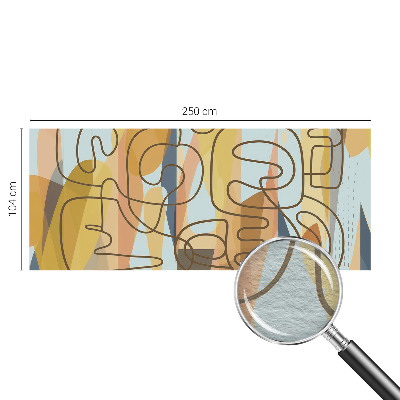 Tiskana fototapeta flis Abstraktne oblike