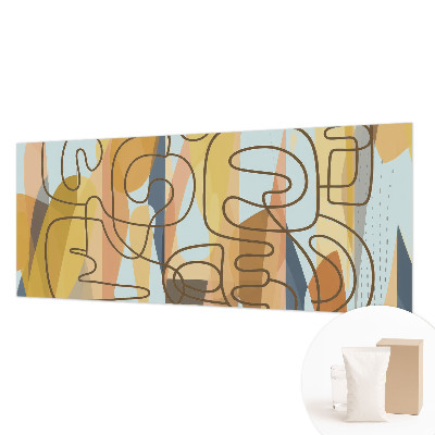 Tiskana fototapeta flis Abstraktne oblike