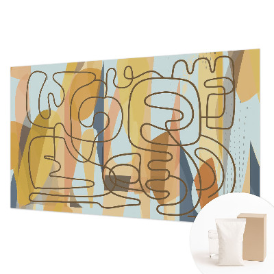 Tiskana fototapeta flis Abstraktne oblike