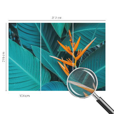 Fototapeta za steno Listnati cvetovi