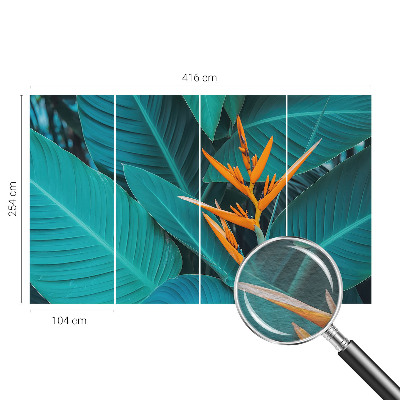 Fototapeta za steno Listnati cvetovi