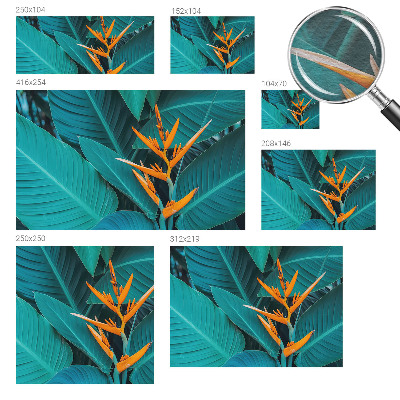 Fototapeta za steno Listnati cvetovi